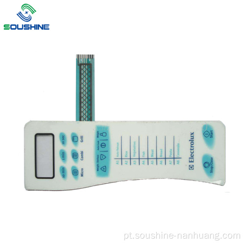 revestimento de teclado de membrana de cabo de blindagem electrolux ESD